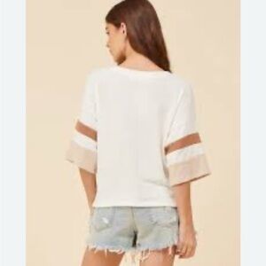 Vintage Havana White Boxy Short Sleeve Tee